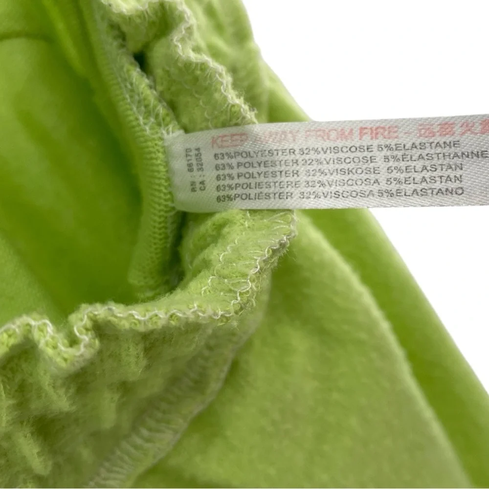 Out From Under Urban Outfitters Green Ballon Cinched Fuzzy Lounge Pants - Picture 9 of 9